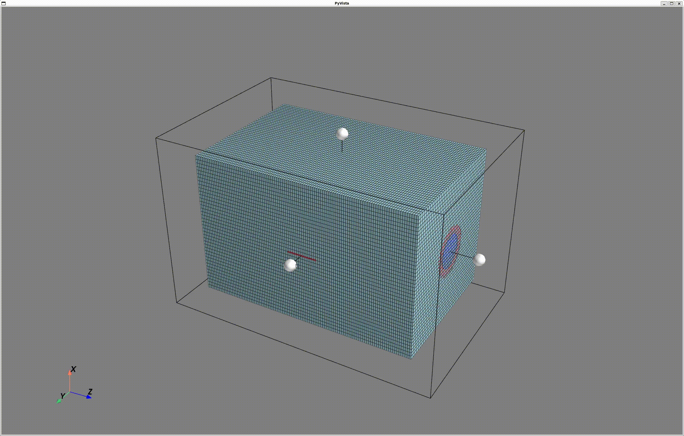 Gif showing how the grid.inspect() method works